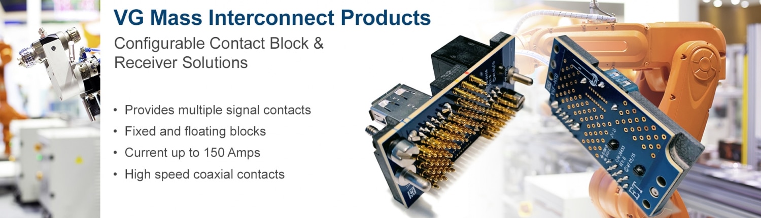Click to learn more about VG Mass Interconnect products